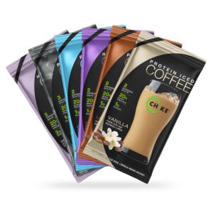 Discover Chike High Protein Iced Coffee, a premium import with rich flavors, now available at Curat Cart. Enjoy a protein boost today.
