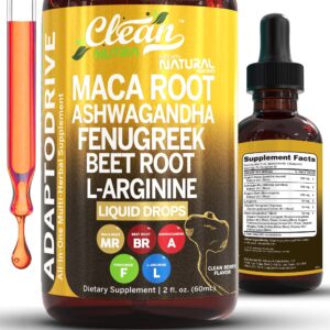 Discover Clean Nutra's organic maca root drops, a 100% genuine herbal supplement for wellness and vitality.