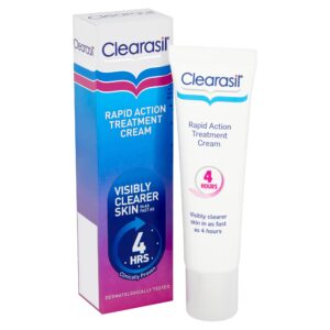 Clearasil Ultra Rapid Action Gel provides visibly clearer skin in 4 hours. Experience this premium import at Curat Cart.
