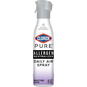 Clorox PURE Allergen Neutralizer Spray, a premium imported solution for daily air quality, available at Curat Cart.