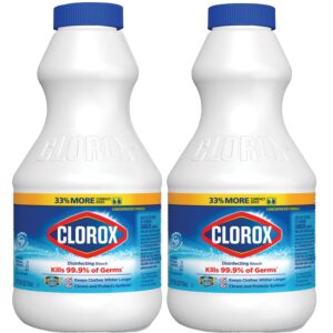 100% Genuine Clorox Disinfecting Bleach Cleaner, kills 99.9% of germs, keeps clothes whiter longer. Authentic and effective.