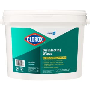 CloroxPro Disinfecting Wipes, premium imported wipes that kill 99.9% of viruses and bacteria. Available at Curat Cart.