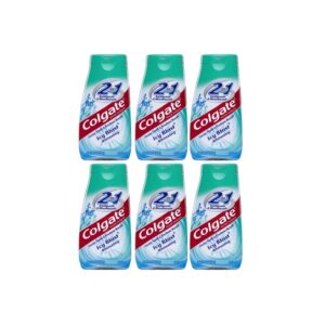 Discover premium imported Colgate 2 in 1 Toothpaste Mouthwash for clean teeth and fresh breath, available at Curat Cart.