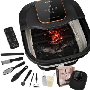 Experience luxury with the premium imported Collapsible Foot Spa Bath, featuring a sleek design and remote control, available at Curat Cart.