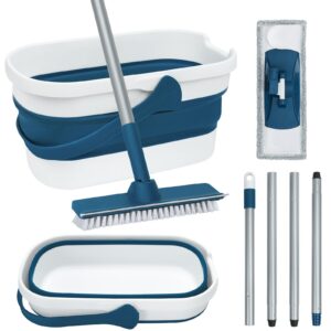 Discover the premium imported Collapsible Mop and Bucket Set, ideal for efficient cleaning. Available at Curat Cart.