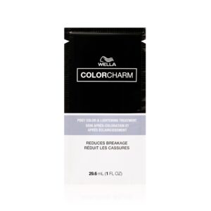 Discover COLORCHARM Post Color Treatment, a premium import from Wella that reduces breakage and enhances color vibrancy. Available at Curat Cart.