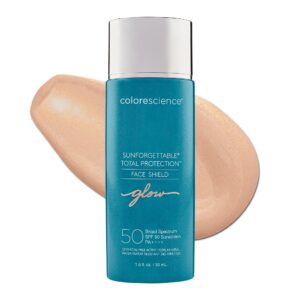 Colorescience Sunforgettable Face Shield offers premium imported sun protection with SPF 50. Available at Curat Cart.