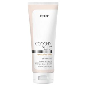 Discover Coochy Plus Intimate Shave Cream, a premium imported solution for sensitive skin, available at Curat Cart.