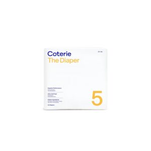 Coterie Diaper in premium imported packaging, offering superior performance and ultra-soft feel. Available at Curat Cart.