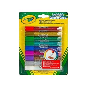 Discover 100% genuine Crayola Glitter Glue set featuring vibrant colors for creative projects and fun crafts.