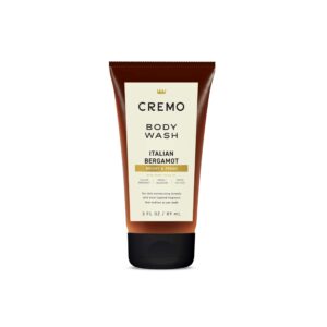 Experience the premium imported Cremo Body Wash for Men in Italian Bergamot, available at Curat Cart. Elevate your shower routine.