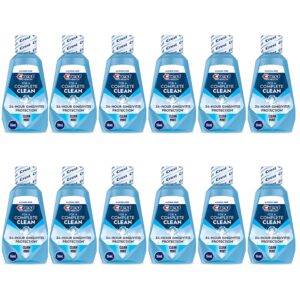 Crest Pro-Health Clean Mint Mouthwash, premium import offering 24-hour gingivitis protection, available at Curat Cart.