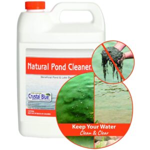Crystal Blue Pond Cleaner, a premium import for maintaining clean water in ponds, available at Curat Cart. Keep your water clean and clear.