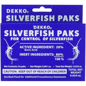Discover premium imported Ekko Silverfish Paks for effective silverfish control. Available at Curat Cart, your trusted source.