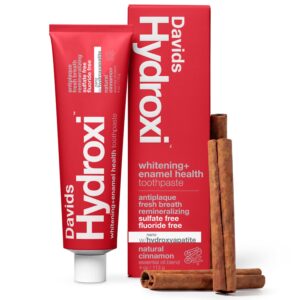Discover Davids Nano Hydroxyapatite Toothpaste, a premium import for enamel health and whitening, available at Curat Cart.