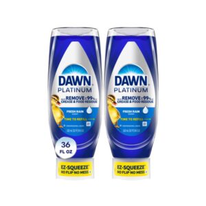Dawn Platinum Dish Soap, a premium imported favorite, effectively removes 99% of grease and food residue. Available at Curat Cart.