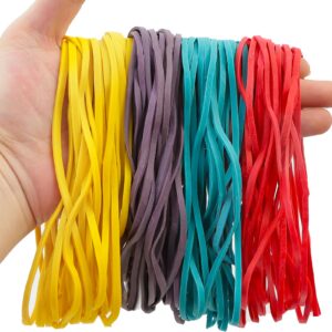 Discover Decymis Heavy Duty Rubber Bands, a premium import featuring vibrant colors for durability. Available at Curat Cart.