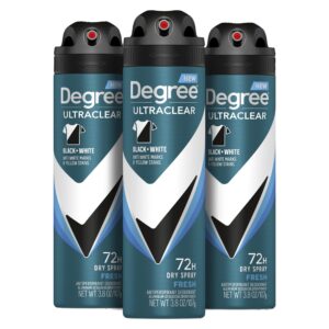 Discover Degree Men Antiperspirant Spray, 100% genuine, with 72-hour protection against sweat and stains.