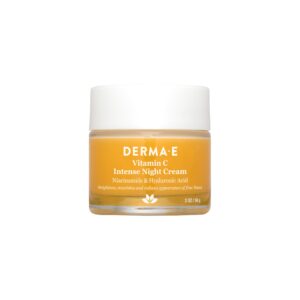 Discover the authentic DERMA-E Vitamin C Night Cream, enriched with niacinamide and hyaluronic acid for vibrant skin.