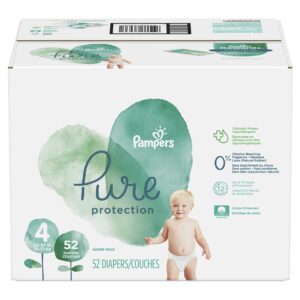 Discover Pampers Pure Protection Diapers, 100% genuine, with cotton-enhanced softness for your baby's comfort.