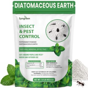 Diatomaceous Earth food grade powder in premium packaging, ideal for pest control. Imported product from Curat Cart, safe for indoor and outdoor use.
