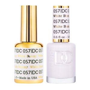 Discover DND Gel Nail Polish in White Bunny, a premium import perfect for long-lasting manicures, available at Curat Cart.