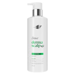 Discover Dove Derma Scalp Oil Control Shampoo, a premium import for healthy, balanced hair available at Curat Cart.