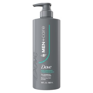 Discover 100% Genuine Dove Men+Care Dandruff Defense, an 18 fl oz shampoo and conditioner for healthy hair and scalp.