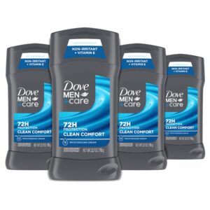 Discover the authentic Dove Men+Care Antiperspirant Deodorant. Enjoy 72-hour protection for lasting freshness and comfort.