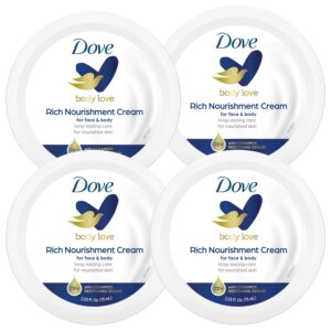 Dove Nourishing Body Care Cream, premium imported formula for face and body, available at Curat Cart for nourished skin.