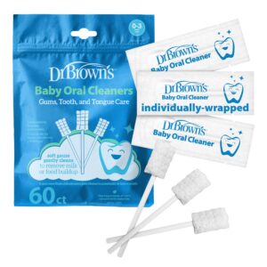Dr. Brown's Baby Oral Cleaners, premium imported product for gentle cleaning, available at Curat Cart. Ideal for gums and teeth care.