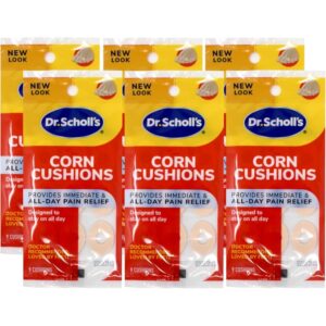Authentic Dr. Scholl's Corn Cushions for immediate all-day pain relief. Designed for comfort and support.