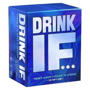 Experience the fun of the premium imported DRINK IF Adult Drinking Party Game, perfect for lively gatherings. Available at Curat Cart.