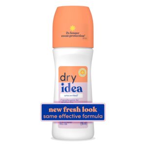 Discover authentic Dry Idea Unscented Deodorant, featuring a new look and same effective formula for all-day protection.
