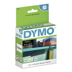 Premium imported DYMO Library Book Spine Labels, featuring 750 labels for efficient organization, available at Curat Cart.