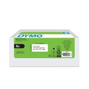 Premium imported DYMO LW Multi-Purpose Labels, ideal for all labeling needs. Available at Curat Cart.