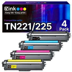 Premium imported Brother TN221 TN225 toner cartridge pack, ideal for vibrant printing. Available at Curat Cart.