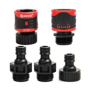 Discover the Eden Premium Garden Hose Connect Set, a top-quality imported solution for effortless watering. Available at Curat Cart.