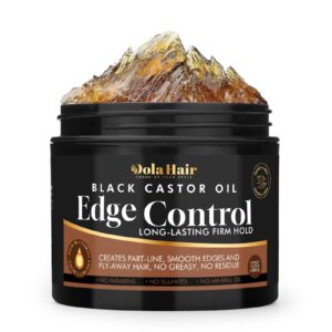 Premium imported Edge Control Gel for long-lasting firm hold, ideal for smooth edges and fly-away hair. Available at Curat Cart.