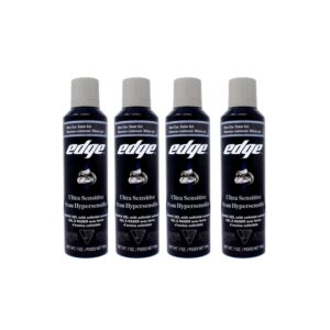 Edge Shave Gel Ultra Sensitive offers a premium imported formula for a smooth shave, available at Curat Cart.