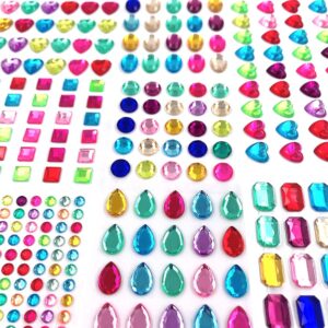 Discover Elwish Round Jewels Stickers, premium imported decorative stickers perfect for crafts. Available at Curat Cart.