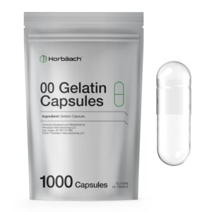 Discover Horbaach Clear Gelatin Capsules, a premium import from Curat Cart, perfect for health enthusiasts. Enhance your wellness today.