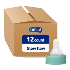 Enfamil Slow-Flow Soft Nipple in premium imported packaging, perfect for feeding. Available at Curat Cart.