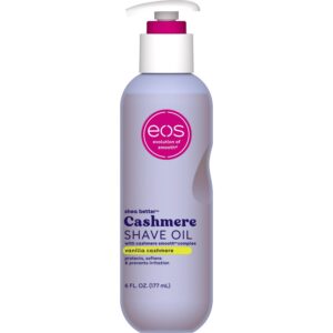 Discover authentic eos Cashmere Shave Oil, enriched with vanilla cashmere for softness and protection. 100% Genuine product.