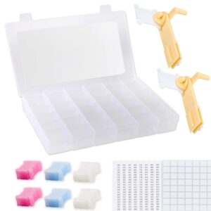 Epesl Embroidery Floss Organizer Box offers premium imported quality, perfect for neat storage. Available at Curat Cart.