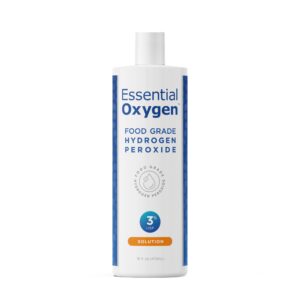 Discover premium imported Essential Oxygen Hydrogen Peroxide, a food-grade solution for various uses, available at Curat Cart.