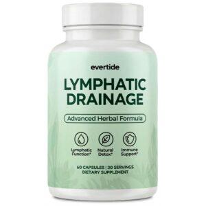 Evertide Lymphatic Drainage Supplement, 100% genuine, supports lymphatic function, detox, and immune health.