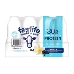 Discover Fair Life High Protein Shake, a premium imported nutrition shake with 30g protein per bottle. Available at Curat Cart.