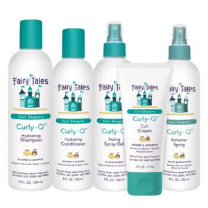 Discover Fairy Tales Curly Q kids hair products, premium imported essentials for vibrant, healthy curls. Available at Curat Cart.