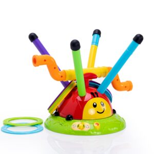 Discover the authentic Fat Brain Toys Musical Jump Toss, featuring vibrant colors and engaging play for kids.